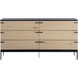 Rosso Black / Brown / Matte Black Dresser